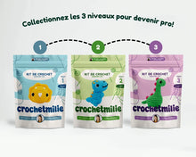 Kit de crochet - Dinos - P'tit Rex (Niv 2 - Facile)