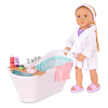 OG - Accessoires de luxe - Bain pour poupée de 46 cm (18 pouces) - Bubbly Bathtime
