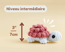 Kit de crochet - Mer - La tortue (Niv 3 - Intermédiaire)