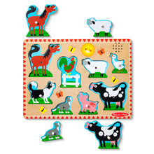 Casse-tête sonore - Animaux de la ferme (8pcs)