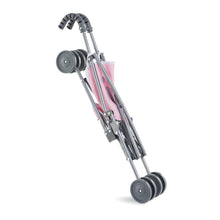 Corolle - Accessoires - Poussette parapluie rose pour poupée