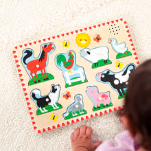 Casse-tête sonore - Animaux de la ferme (8pcs)