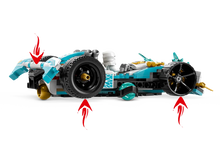 LEGO - Ninjago - La voiture de course Spinjitzu puissante du dragon de Zane