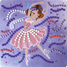 Stick'N Fun - Grand modèle 5 mosaïques princesse ballerine