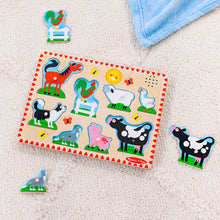 Casse-tête sonore - Animaux de la ferme (8pcs)