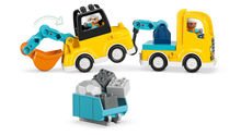 LEGO - DUPLO - Les véhicules de chantier 3 en 1