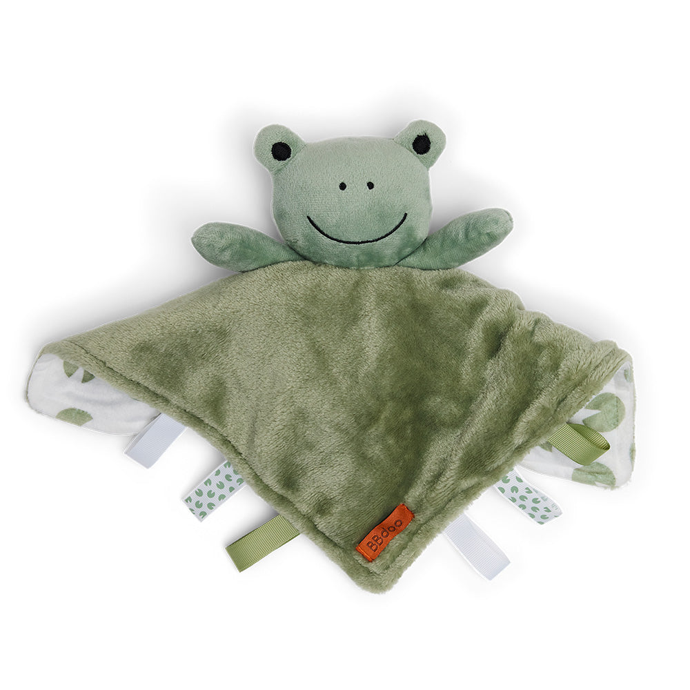 Doudou pour bébé - Grenouille verte