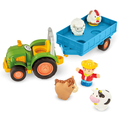 Battat - Tracteur d'agriculture amusant - Sons et lumières