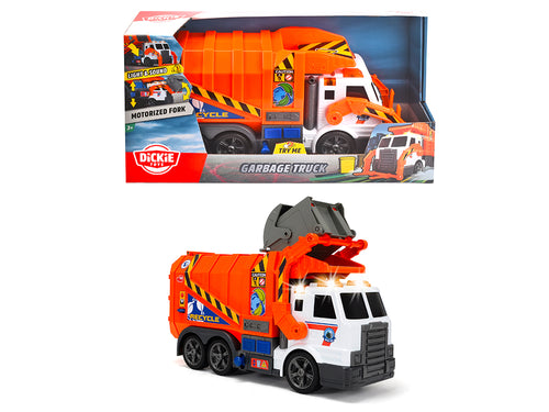 Dickie - Camion à ordures Sons et lumières (46 cm)
