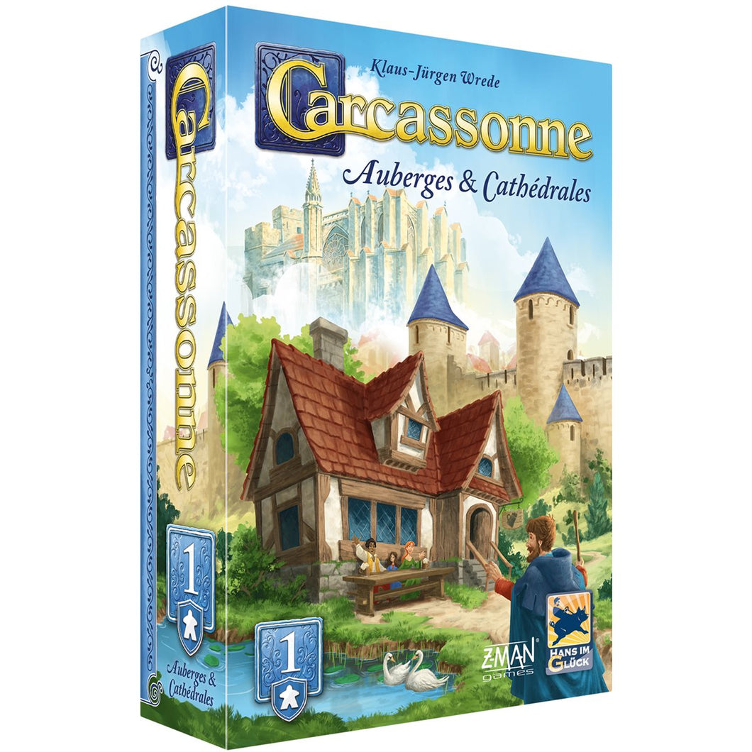 Pré-commande : Carcassonne - Extension 1 - Auberges et cathédrales