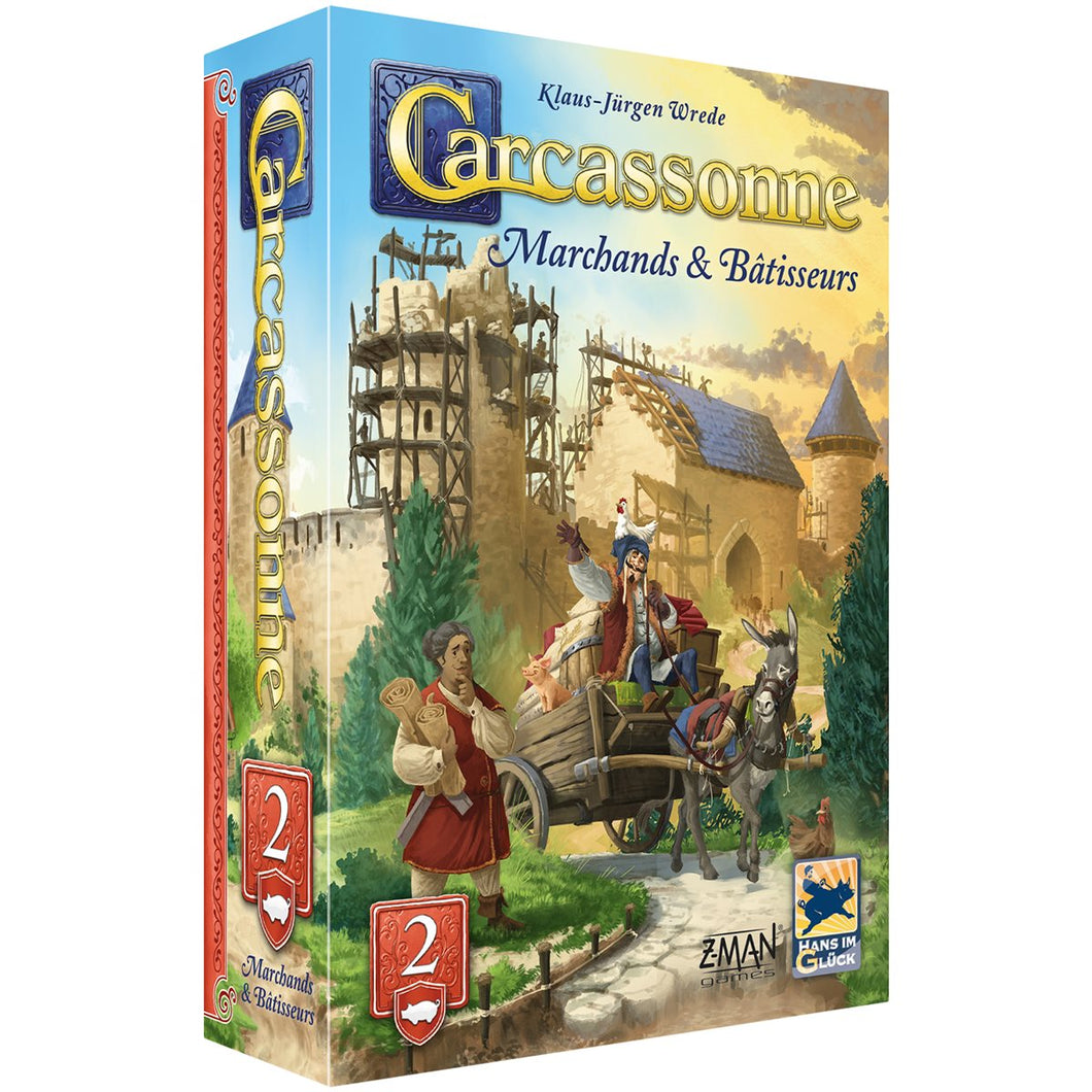 Pré-commande : Carcassonne - Extension 2 - Marchands et bâtisseurs