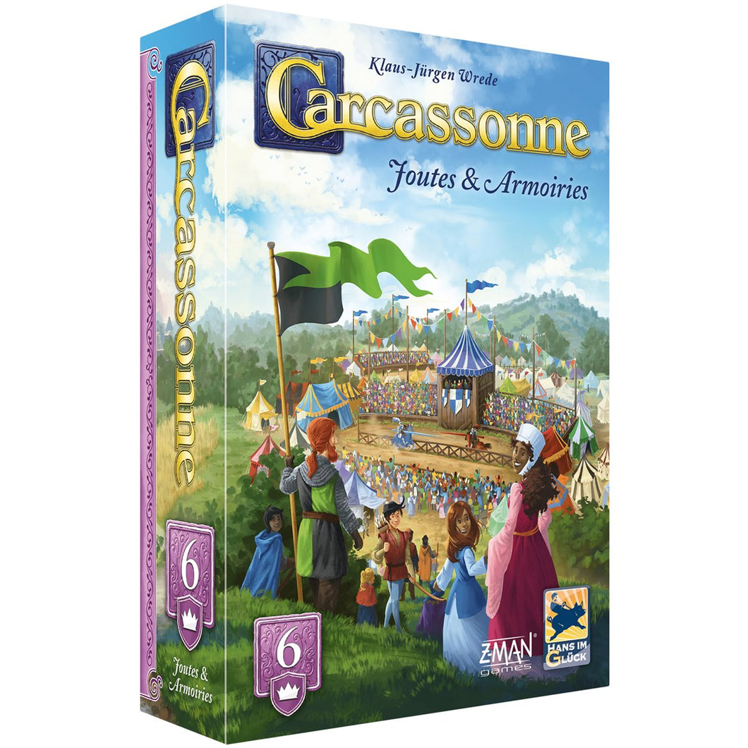 Pré-commande : Carcassonne - Extension 6 - Joutes et armoiries