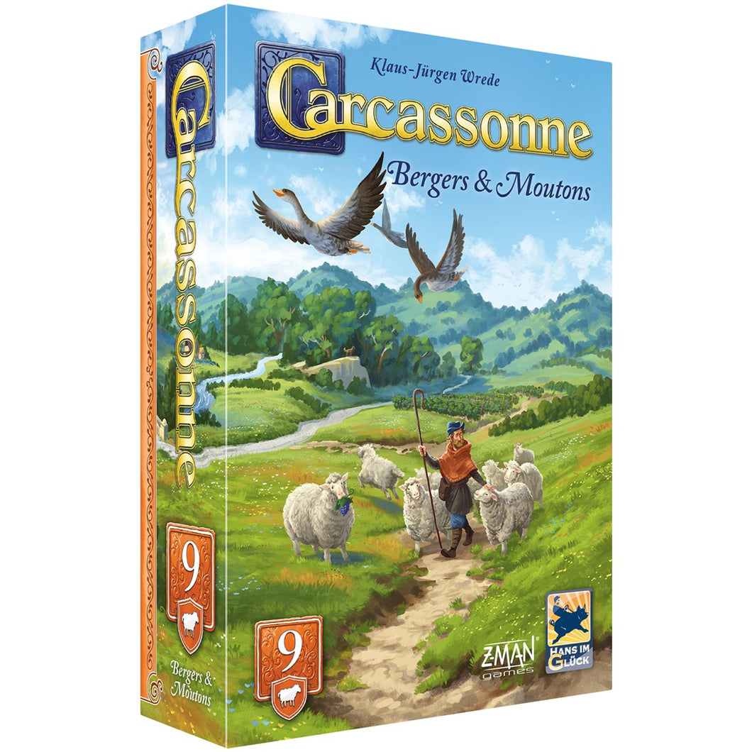 Pré-commande : Carcassonne - Extension 9 - Bergers et Moutons