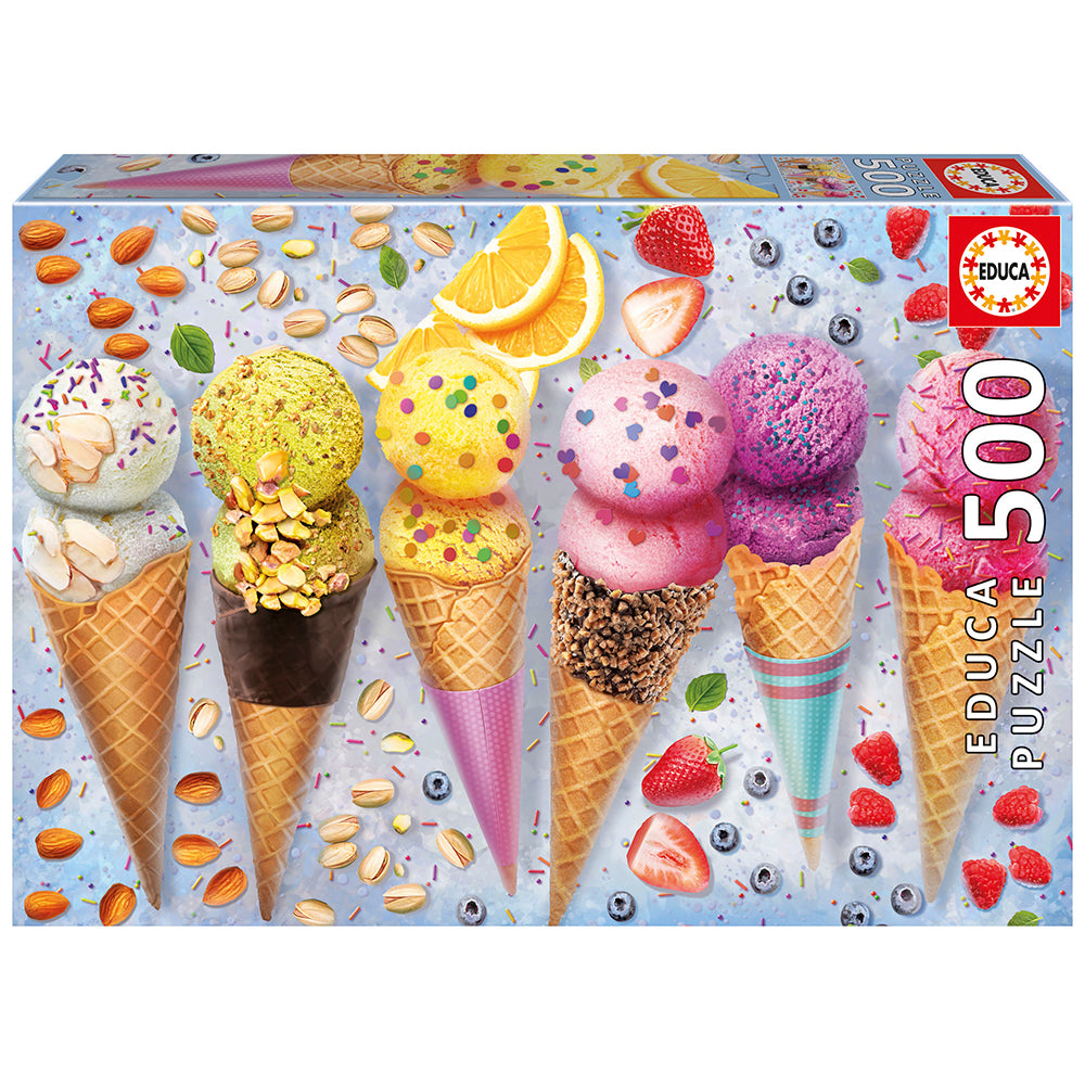 Casse-tête (500 pcs) - Crème glacée