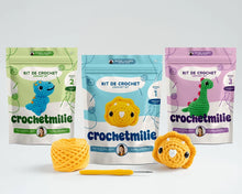 Kit de crochet - Collection Dinos (20% de rabais)