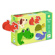 Pré-commande : DJECO - Casse-tête Duo - Animaux
