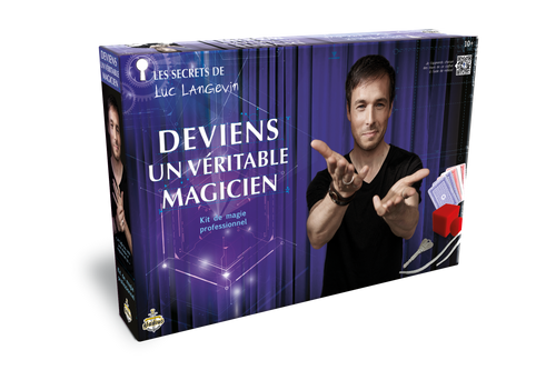 Luc Langevin - Deviens un véritable magicien (coffret professionnel)