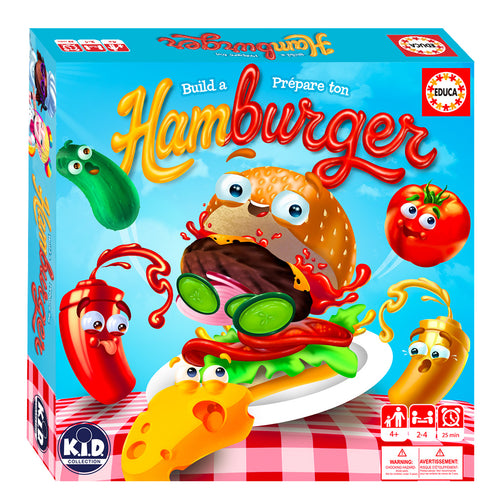 Educa - Prépare ton hamburger