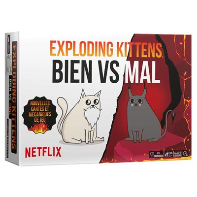 Exploding Kittens - Bien vs Mal (version française)