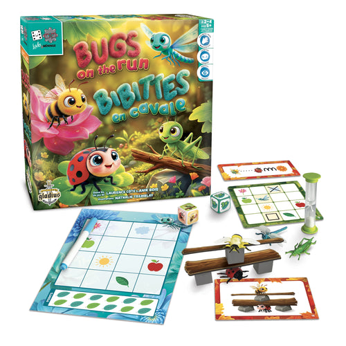 Pré-commande : Ludo et Méninge - Bibittes en cavale (bilingue)