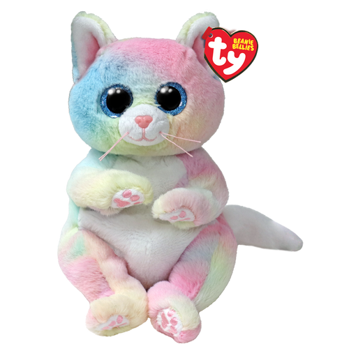 TY - Peluche - Jenni (chat) - petit (8 pouces)