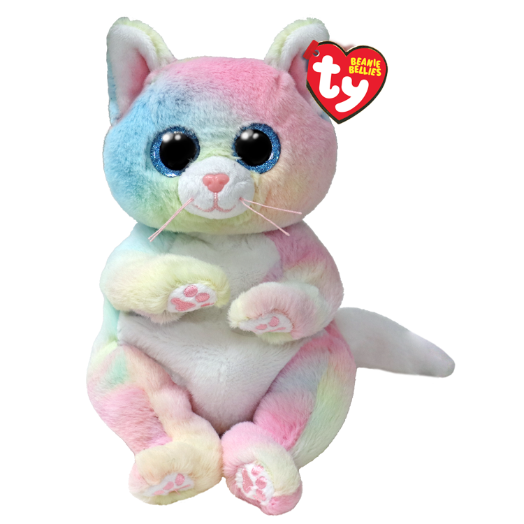 TY - Peluche - Jenni (chat) - petit (8 pouces)