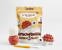 Kit de crochet - Mer - La tortue (Niv 3 - Intermédiaire)