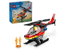LEGO - City - L’hélicoptère de sauvetage des pompiers