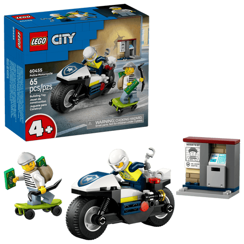 LEGO - City - La poursuite en moto de police