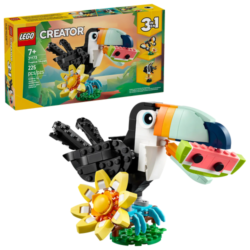 LEGO - Creator - Les animaux sauvages : le toucan tropical