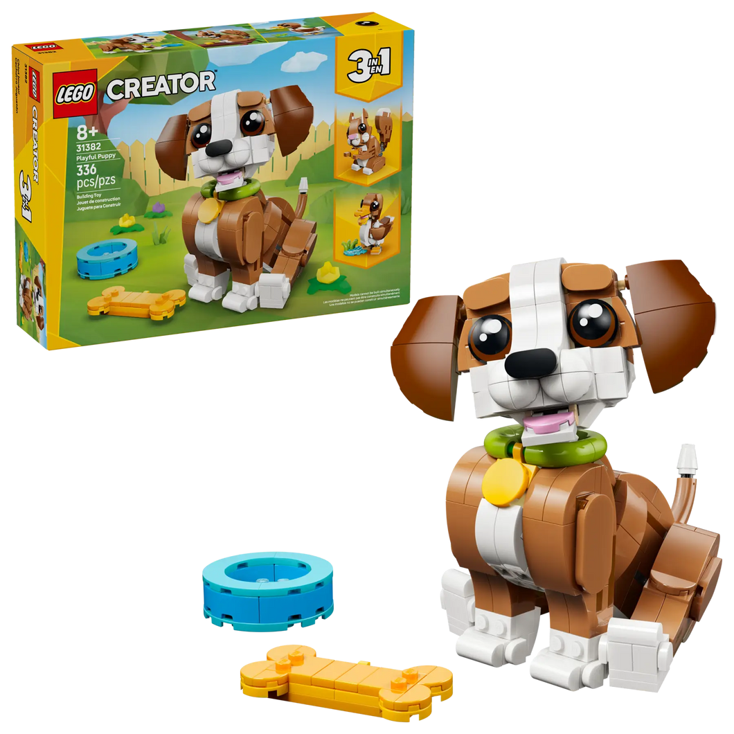 LEGO - Creator - Les animaux mignons : le chiot joueur
