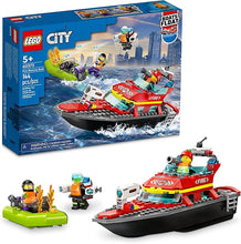 LEGO - City - Le bateau de sauvetage des pompiers