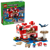 LEGO - Minecraft - La maison mooshroom