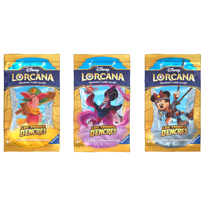 Lorcana - Série 3 - Les Terres d'Encre - Booster Pack (français)