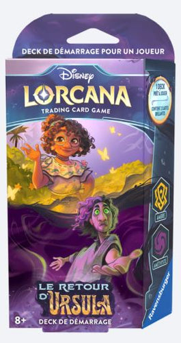 Lorcana - Série 4 - Le Retour d'Ursula - Deck de démarrage - Ambre et Améthyste (français)