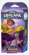 Liquidation 40% - Lorcana - Série 4 - Le Retour d'Ursula - Deck de démarrage - Ambre et Améthyste (français)
