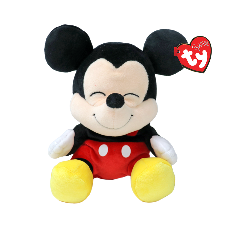 TY - Peluche - Mickey - petit (8 pouces)