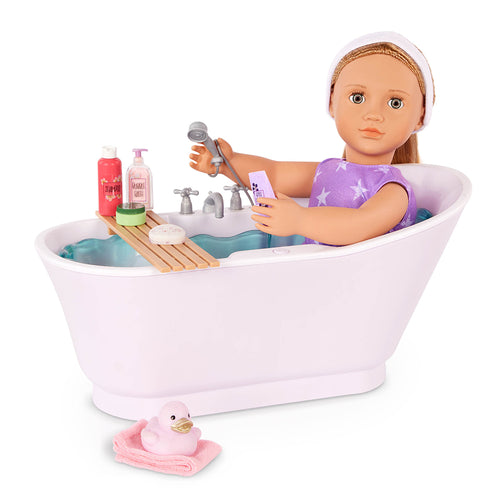 OG - Accessoires de luxe - Bain pour poupée de 46 cm (18 pouces) - Bubbly Bathtime