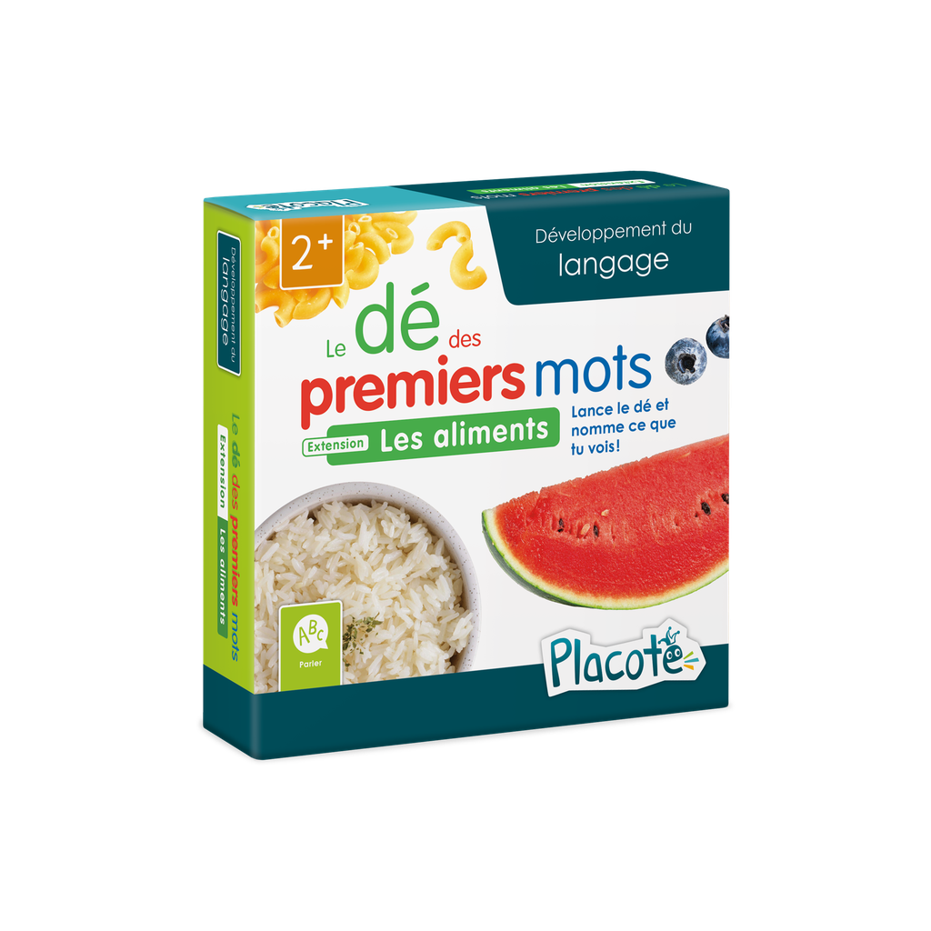 Nouveauté - 10% de rabais - Les aliments (extension du dé des premiers mots)