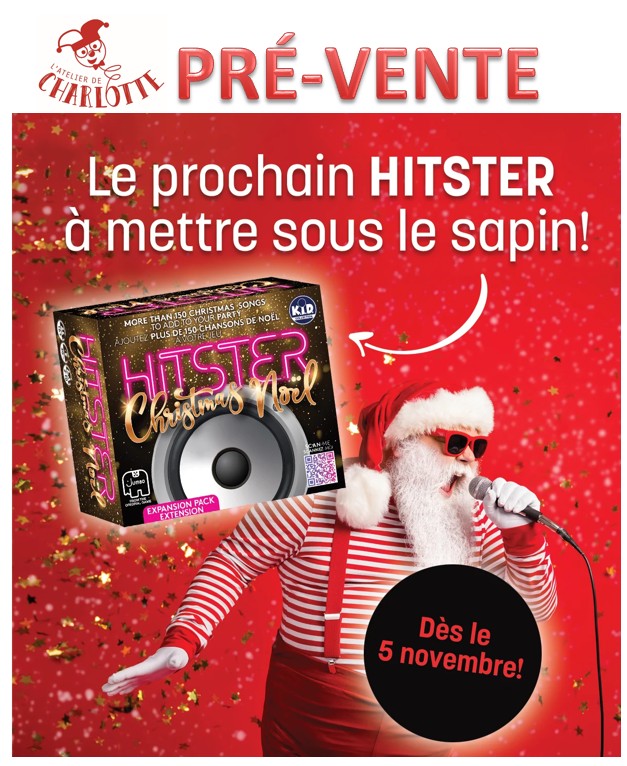 Pré-vente : Hitster - Noël (Sortie prévue : 5 novembre 2026)