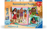 Casse-tête - Moana 2 (3 x 49 pcs)