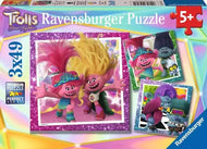 Casse-tête - Trolls 3 (3 x 49 pcs)