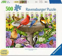Casse-tête - Au bain d'oiseaux (500 pcs Large)