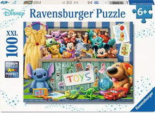 Casse-tête - Coffre à jouets Pixar (100 pcs XXL)