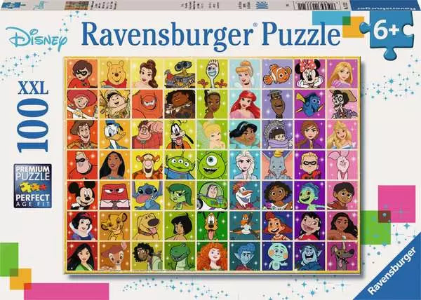 Casse-tête - Disney Multi-personnages (100 pcs XXL)
