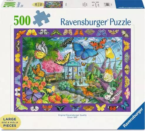 Casse-tête - La place des papillons (500 pcs Large)