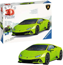 Casse-tête 3D - Lamborghini Huracan Verde (156 pcs)