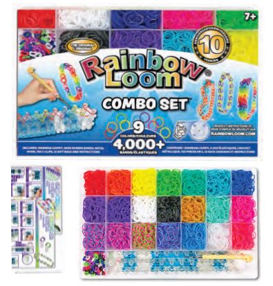 Rainbow Loom - Ensemble Combo (+4000pcs)