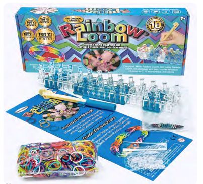 Rainbow Loom - Kit classique (600pcs)