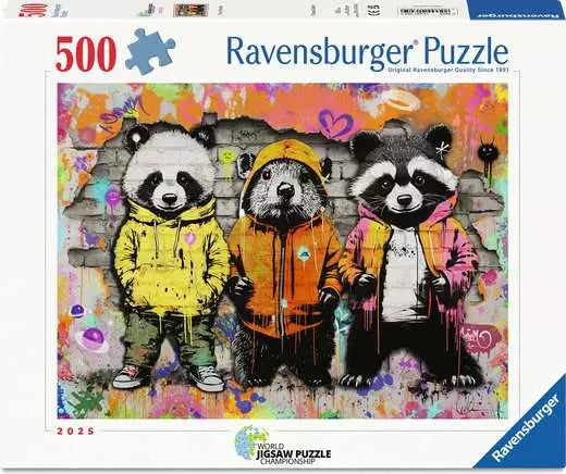 Casse-tête - Furry Friends (500 pcs)